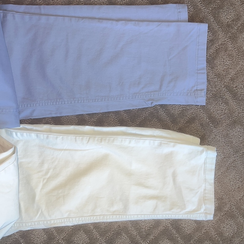 Loft Chino Skinny Pants, Size 10 - image 4